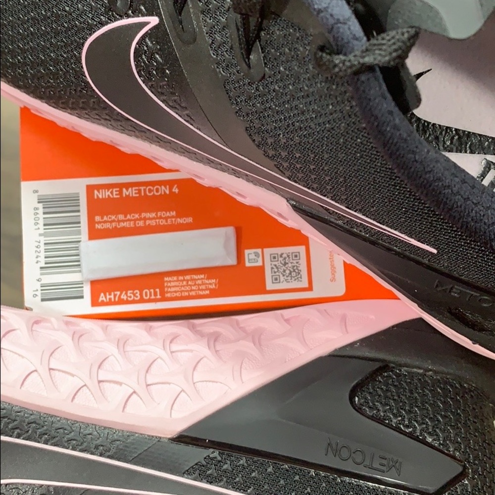 NIKE METCON 4 men’s black/black-pink foam - Picture 8 of 16